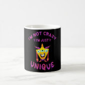 Mug Je ne suis pas fou Je suis juste unique (Centre)
