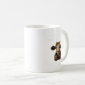 Mug Je ne suis pas fragile comme une fleur comme une b (Devant droit)