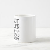 Mug Je ne suis pas gâtée, mon petit ami m'aime simplem (Centre)