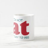 Mug Je ne suis pas gros (Centre)