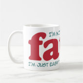 Mug Je ne suis pas gros (Gauche)