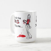 Mug Je ne suis pas jalouse - (Devant gauche)