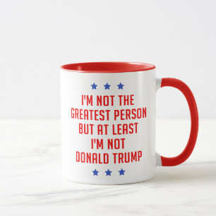 Mug Je ne suis pas la plus grande personne...