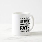 Mug Je ne suis pas le beau-père (Devant droit)