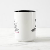 Mug Je ne suis pas le seul huon du lac (Centre)