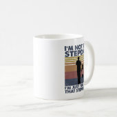 Mug Je ne suis pas l'étape Papa Je suis juste le papa (Devant droit)