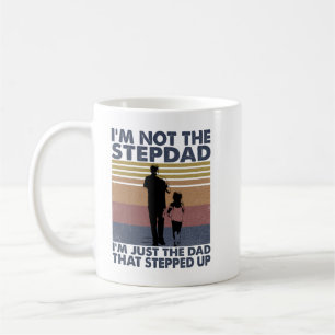 Mug Je ne suis pas l'étape Papa Je suis juste le papa
