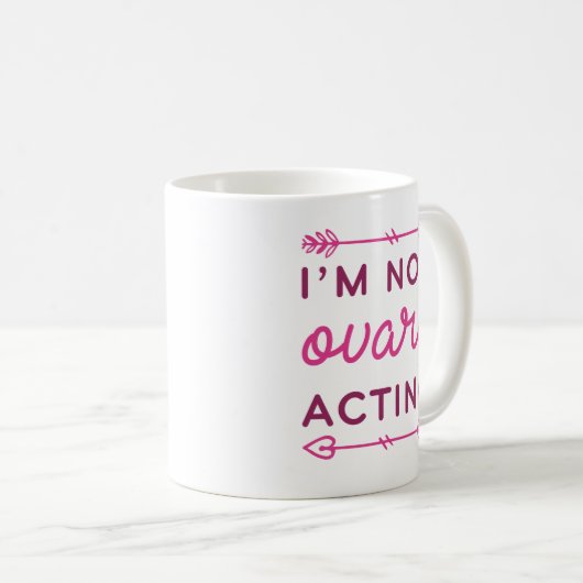 Mug Je ne suis pas Ovary (Devant droit)