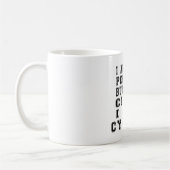 Mug Je ne suis pas parfait mais je suis étroit, je (Gauche)