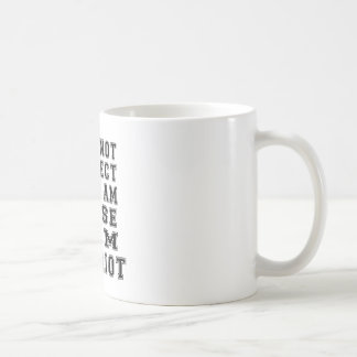 Mug Je ne suis pas parfait mais je suis étroit, je