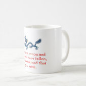 Mug Je Ne Suis Pas Préoccupé - Citation De Persévéranc (Devant droit)