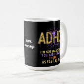Mug Je ne suis pas Random Funny j'ai un Cool de devis (Devant droit)