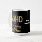 Mug Je ne suis pas Random Funny j'ai un Cool de devis (Devant gauche)