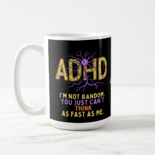 Mug Je ne suis pas Random Funny j'ai un Cool de devis