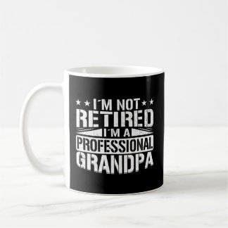 Mug Je Ne Suis Pas Retraité Je Suis Un Grand-Père Prof