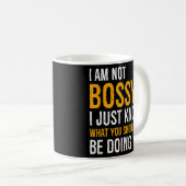 Mug Je Ne Suis Pas Savant Je Sais Juste Ce Que Vous De (Devant droit)