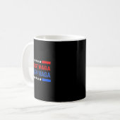 Mug Je ne suis pas seulement Dark Trump Elections 2024 (Devant gauche)