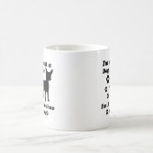 Mug Je ne suis pas simplement une personne de chien ; (Centre)
