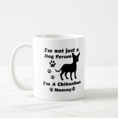 Mug Je ne suis pas simplement une personne de chien ; (Gauche)
