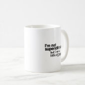Mug Je ne suis pas superstitieux (Devant droit)