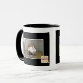 Mug Je ne suis pas sur la table (Devant gauche)