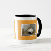 Mug Je ne suis pas sur la table (Devant droit)