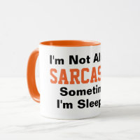 Je ne suis pas toujours sarcastique Funny Typograp