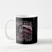 Mug Je Ne Suis Pas Toujours Une Épave De Train, Juste  (Gauche)