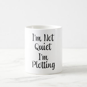 Mug Je ne suis pas tranquille, je trace