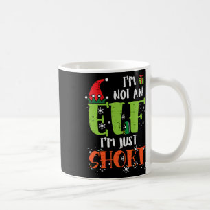 Mug Je Ne Suis Pas Un Elfe Juste Court Drôle Noël Homm