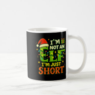 Mug Je ne suis pas un elfe juste petit Noël drôle Xmas