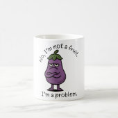 Mug "Je ne suis pas un fruit, je suis un problème" Drô (Centre)