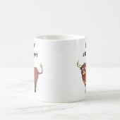 Mug Je ne suis PAS un Hamburger ! - Végétarien (Centre)