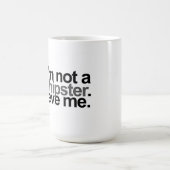 Mug je ne suis pas un hippie (Centre)