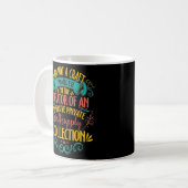 Mug Je ne suis pas un Hoarder artisanal Je suis le con (Devant gauche)