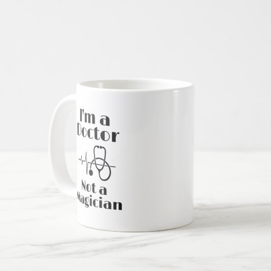 Mug Je ne suis pas un magicien (Devant gauche)