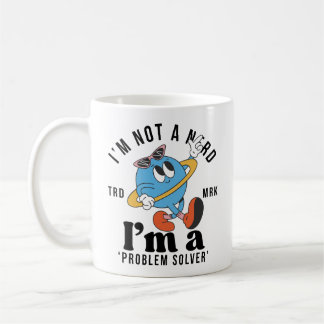 Mug Je ne suis pas un nerd, je suis un résolveur de pr