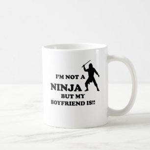 Mug Je ne suis pas un Ninja mais mon ami est