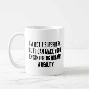 Mug Je ne suis pas un super-héros, mais je peux faire