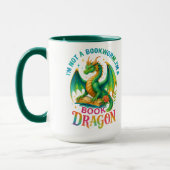 Mug Je ne suis pas un ver de livre... (Gauche)