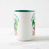 Mug Je ne suis pas un ver de livre... (Centre)