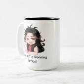 Mug : Je ne suis PAS une personne du matin ! (Devant gauche)