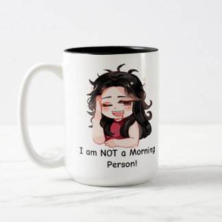 Mug : Je ne suis PAS une personne du matin !