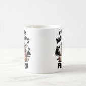 Mug "Je ne suis pas une personne matinale" ours. (Centre)