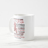 Mug Je ne suis pas une veuve (Devant gauche)