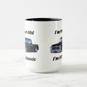 Mug Je ne suis pas une vieille rampe classique (Centre)