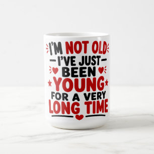 Mug Je ne suis pas vieux, j'ai simplement été jeune pe