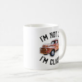 Mug Je ne suis pas vieux Je suis classique Camion Grap (Devant droit)
