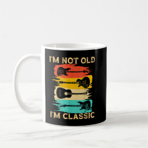 Mug Je ne suis pas vieux, je suis classique Guitare vi