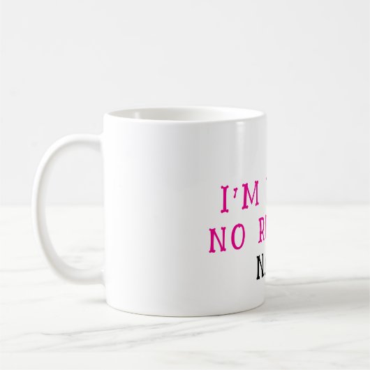 Mug Je ne suis pas vos remboursements (Gauche)